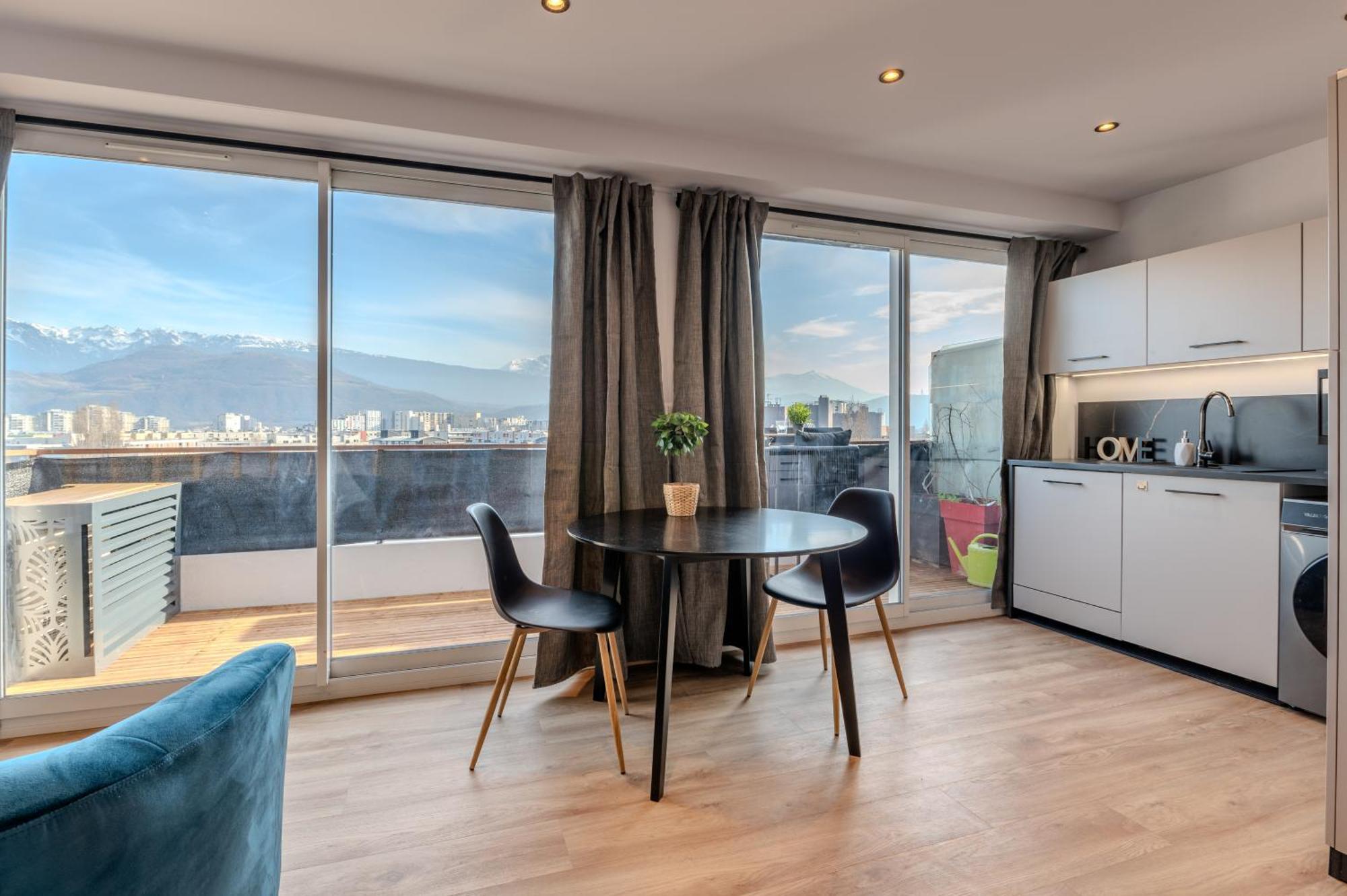 Studio Vue Montagne Grenoble Exterior foto
