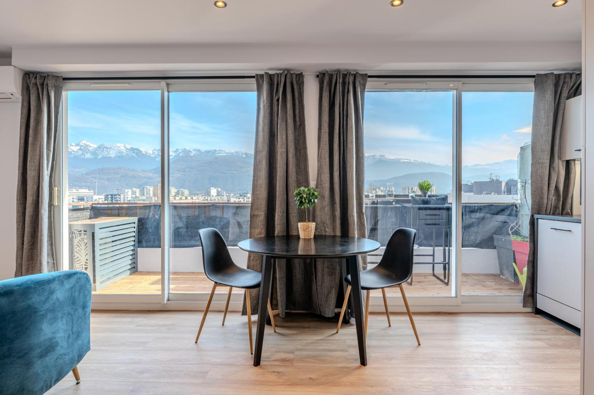 Studio Vue Montagne Grenoble Exterior foto